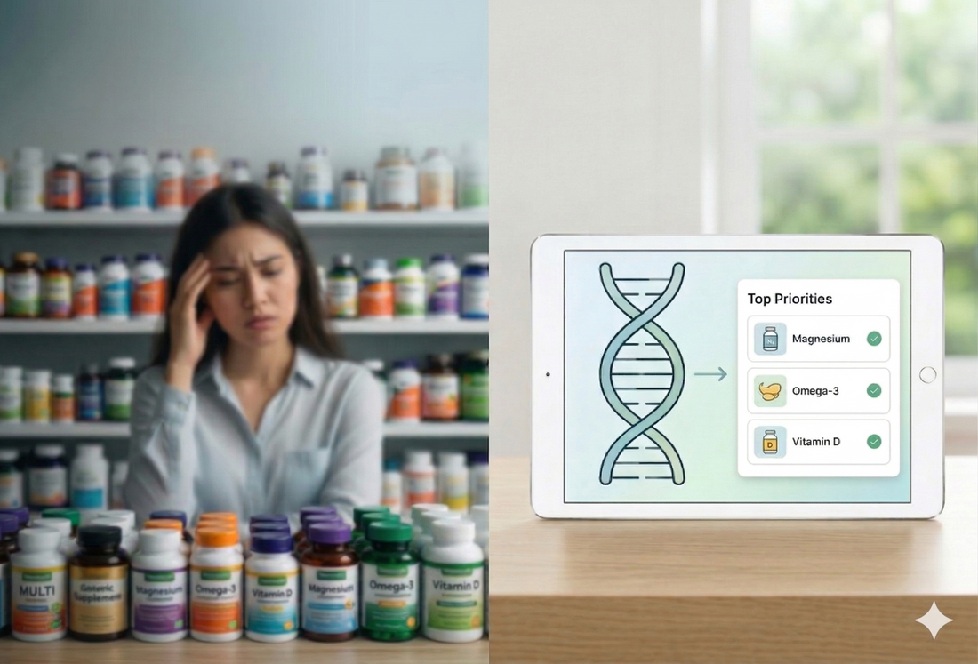 How Your DNA Can Help You Choose Supplements