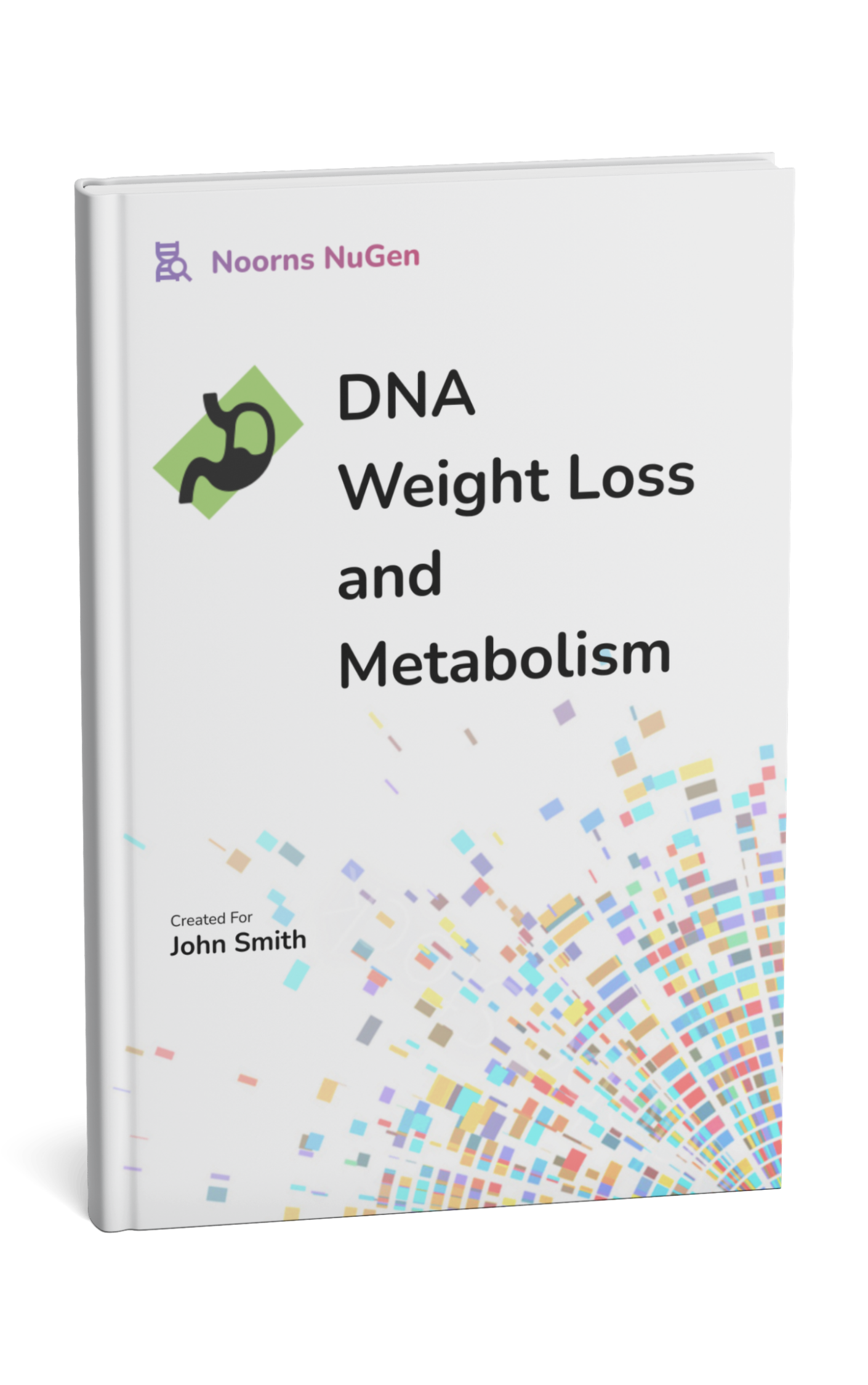 "DNA Weight Loss and Metabolism Report" by Noorns NuGen on a white background